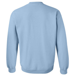 YHM HEAVYWEIGHTS - "SKY BLUE" LOGO ATHLETIC FIT CREWNECK